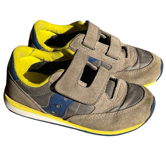 Saucony Kids leather Baby Jazz sneakers 11 Preowned toddlers - Picture 8 of 8